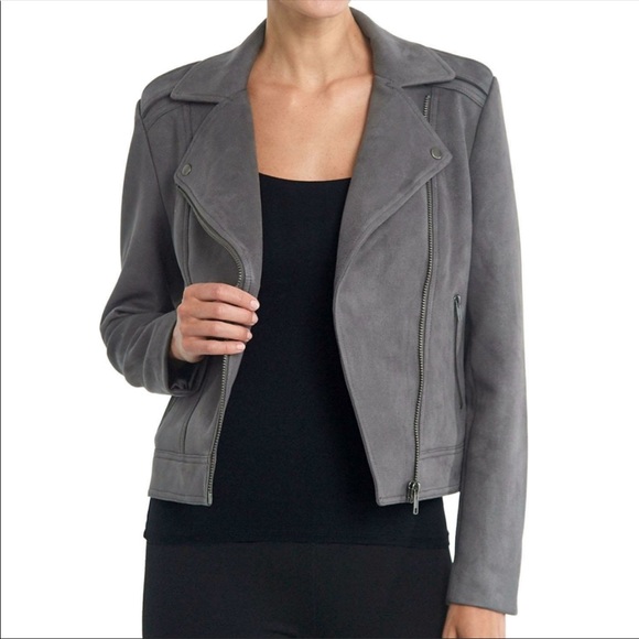 Philosophy Asymmetrical Faux Suede Long 